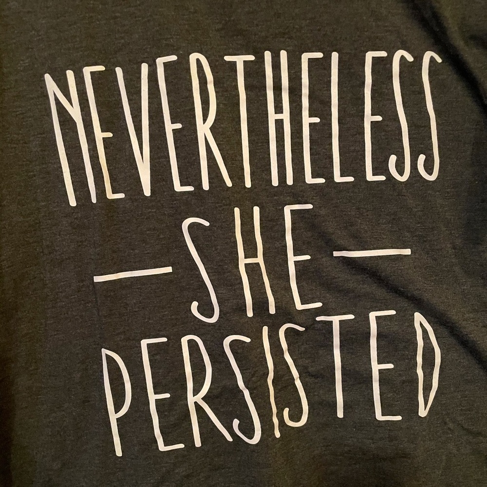 feminist quote tee NWOT
